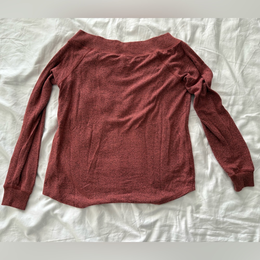 Z Supply Long Sleeve Top - Off the shoulder - Picture 3 of 5